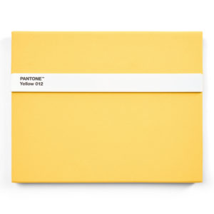 Pantone YLW 012 Design della scheda portafoglio porta carte di credito e Business Giallo 