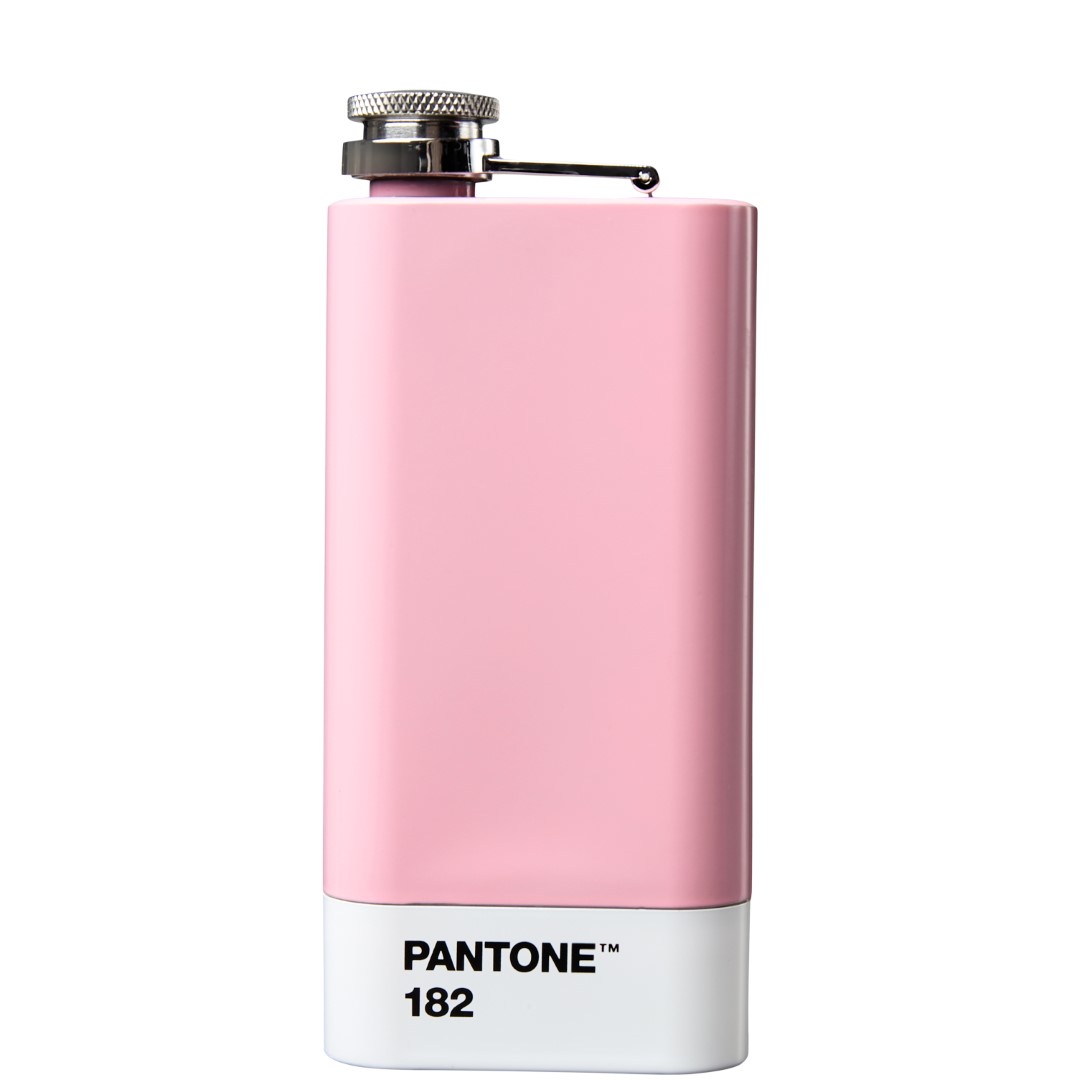 PANTONE Hipflask in box Light Pink 182 C