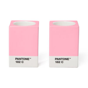 PANTONE Candle Holders Light Pink 182 C