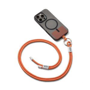 Adjustable phone strap - Orange 021 C