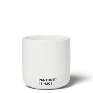 PANTONE CORTADO THERMO CUP - COLOR OF THE YEAR 2026 - PANTONE 11-4201 - CLOUD DANCER