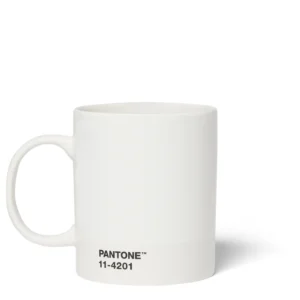 PANTONE mug - COLOR OF THE YEAR 2026 - PANTONE 11-4201 - CLOUD DANCER